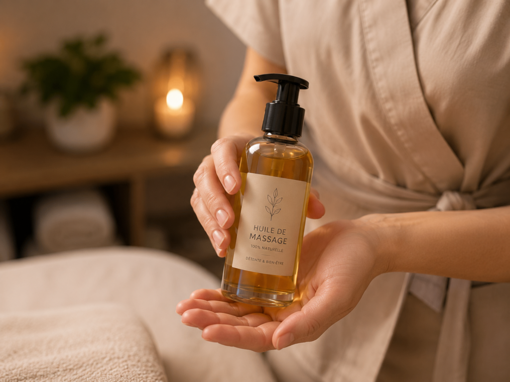 huile de massage
